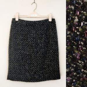 J. Crew | wool tweed pencil skirt
